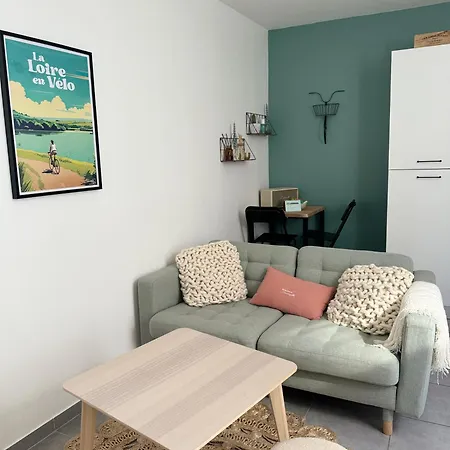 Le Tourangeau - Cosy 2 Pieces A Avec Terrasse Apartment *